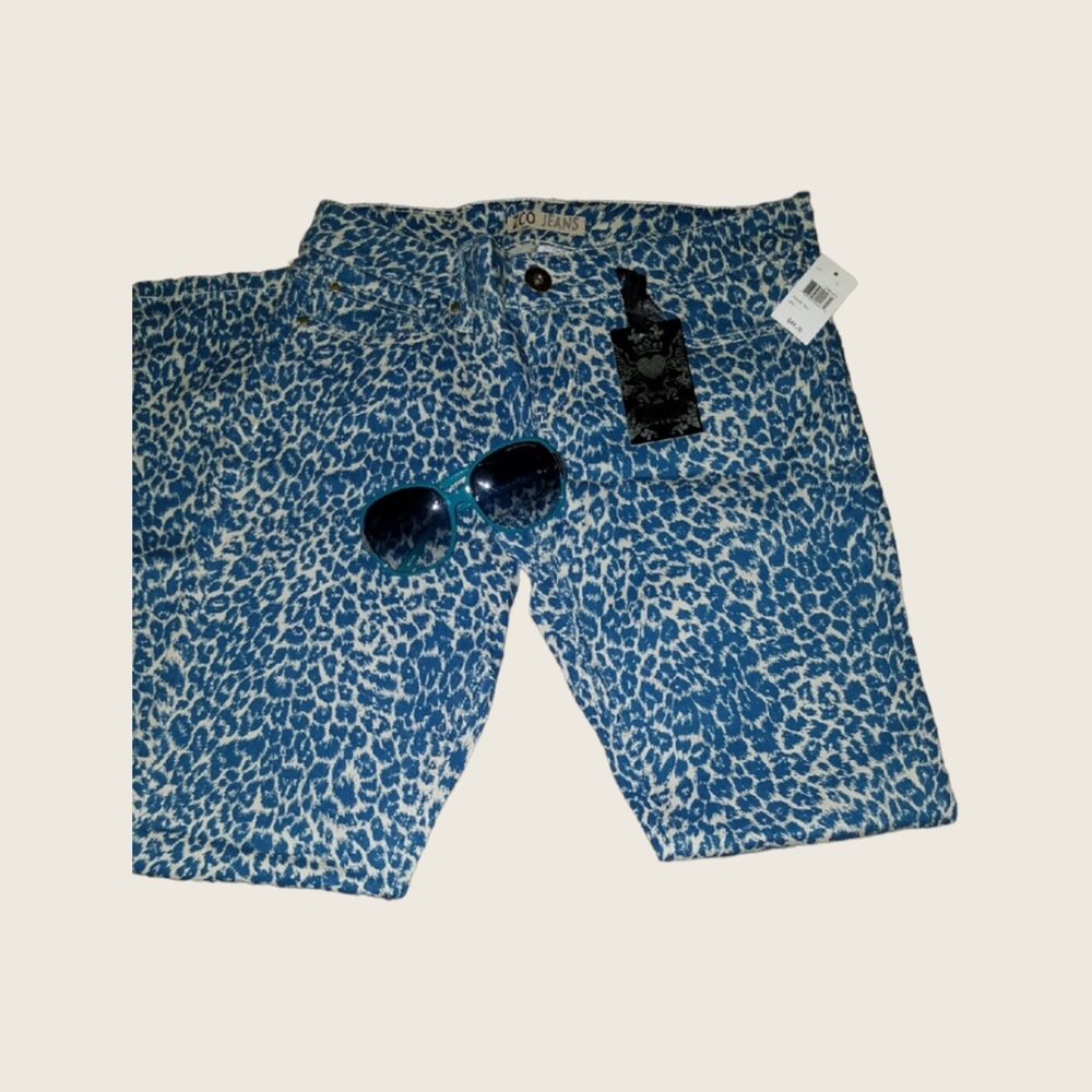 New~Cute Animal Print Jeans